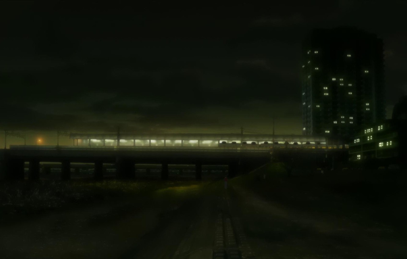 Photo Wallpaper Anime, Boundary Of Emptiness, Kara - Night , HD Wallpaper & Backgrounds