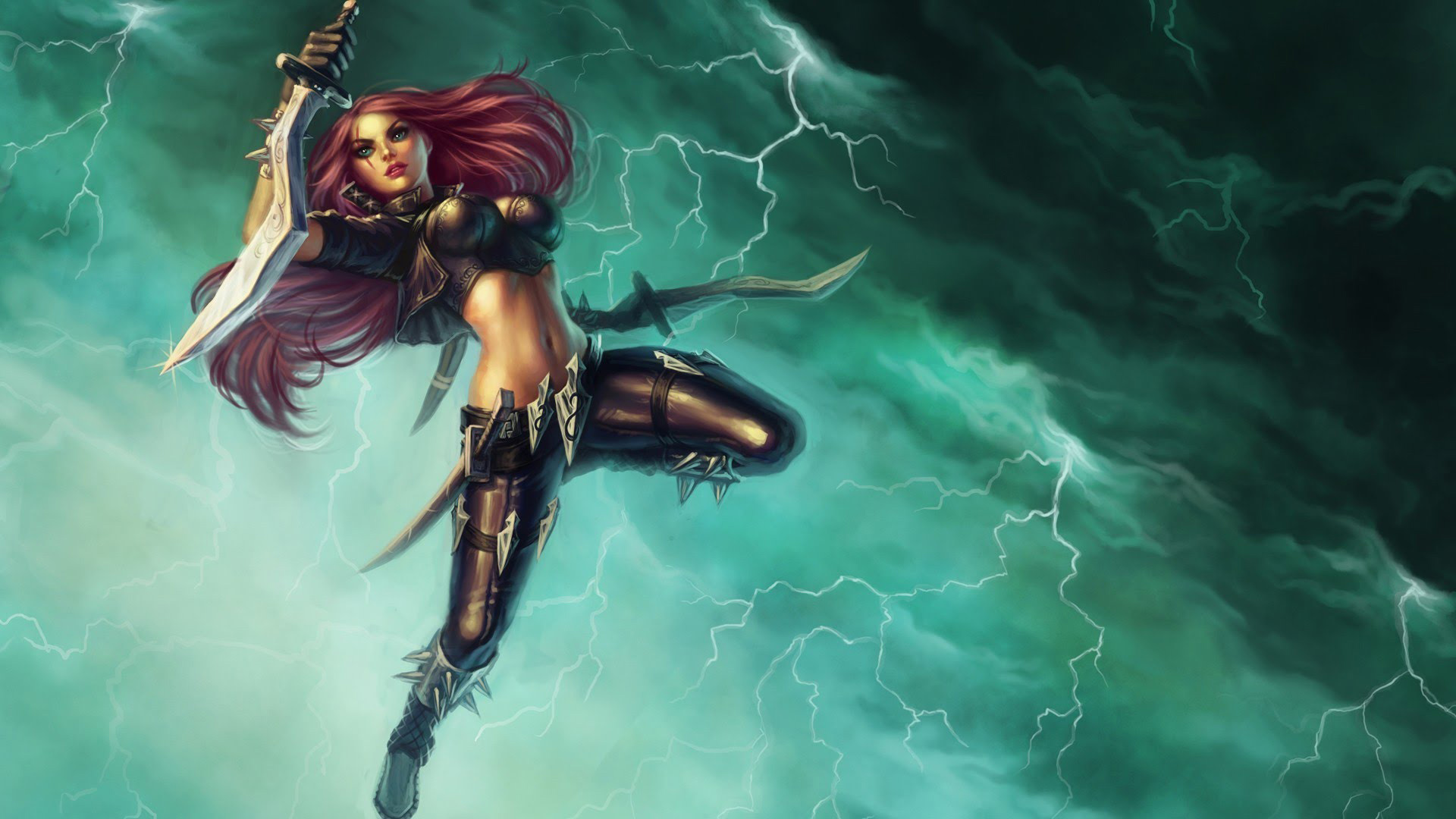 Katarina Mage Assassin The Sinister Blade League Of - League Of Legends 1920x1080 Wallpapers Hd Katarina , HD Wallpaper & Backgrounds