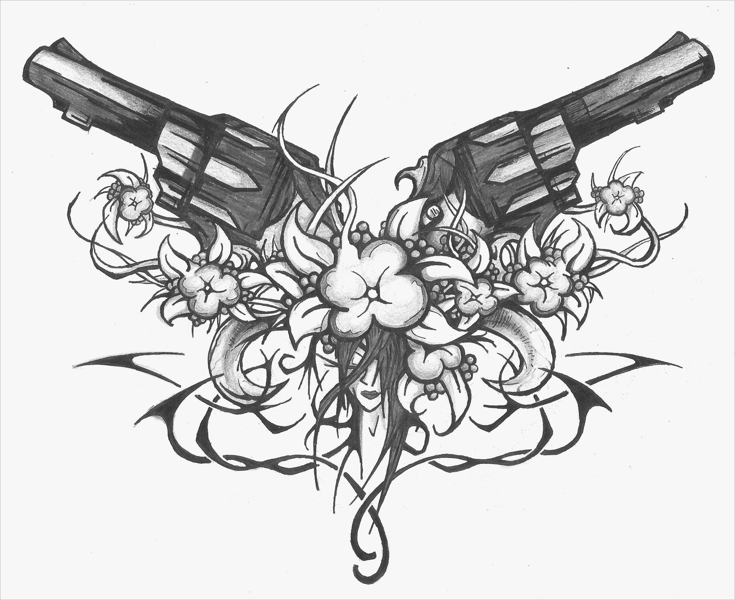 Download - Guns And Roses Tattoo Png , HD Wallpaper & Backgrounds