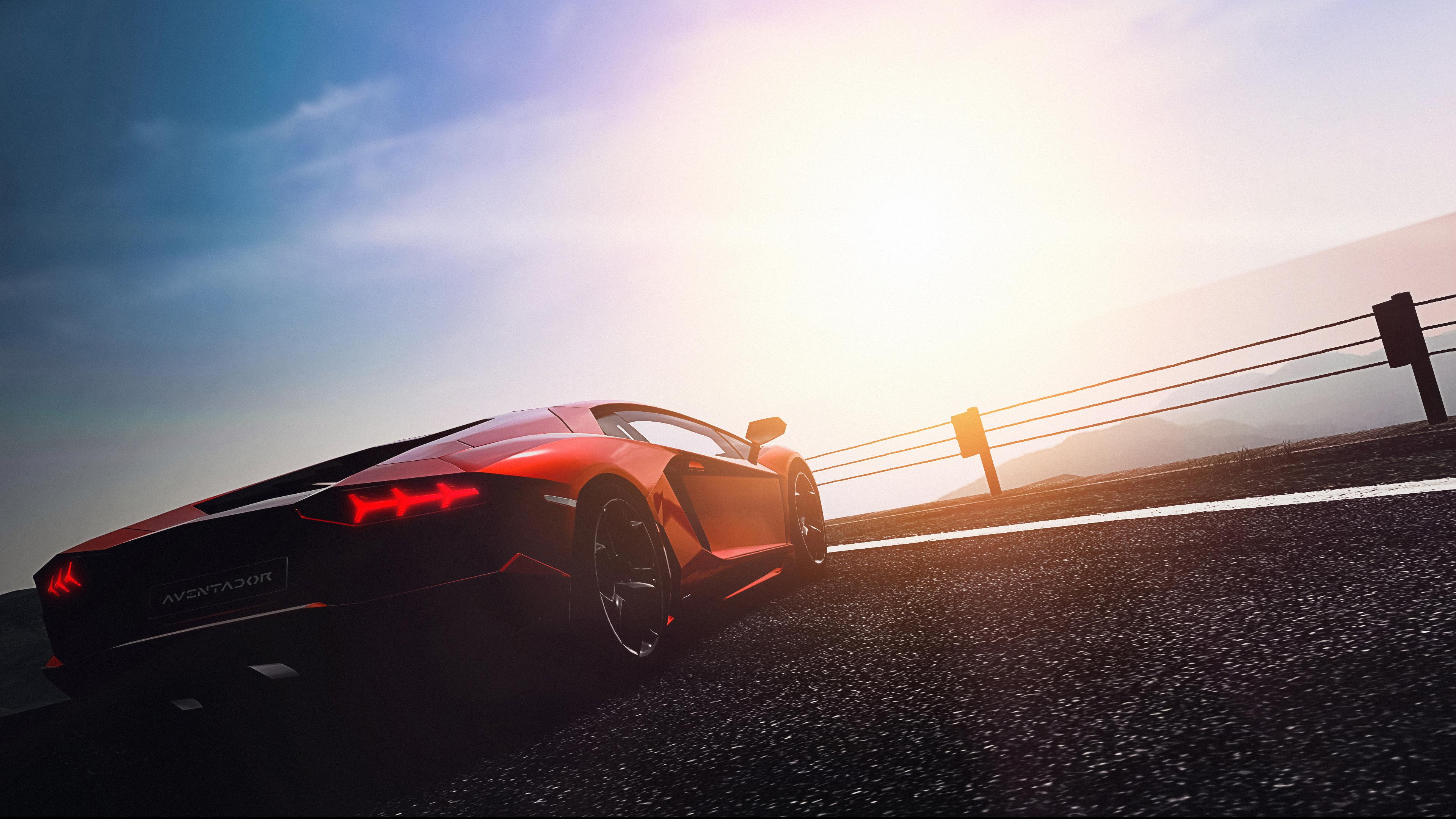 Lamborghini And Man Wallpaper 4k , HD Wallpaper & Backgrounds