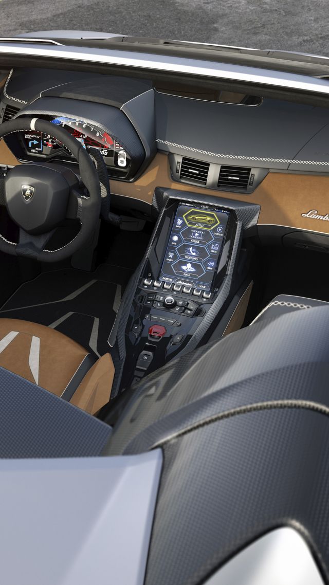 Lamborghini Centenario Roadster Interior , HD Wallpaper & Backgrounds
