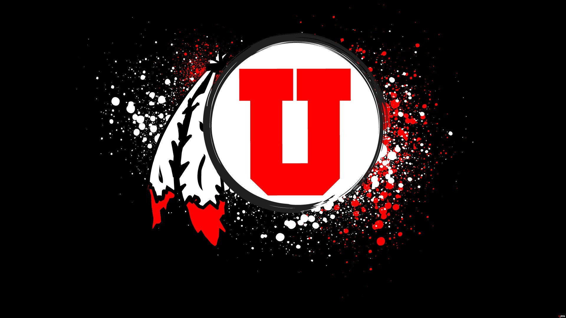 Utah Utes College Football Wallpaper 597689 Wallpaperup - Utah Utes , HD Wallpaper & Backgrounds