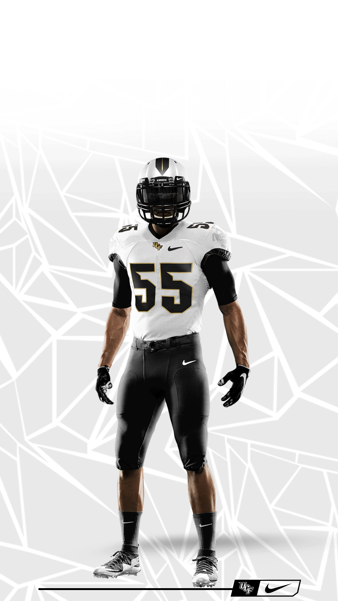Football Wallpaper Gif By Ucf Knights - Ucf Football Uniforms 2017 , HD Wallpaper & Backgrounds