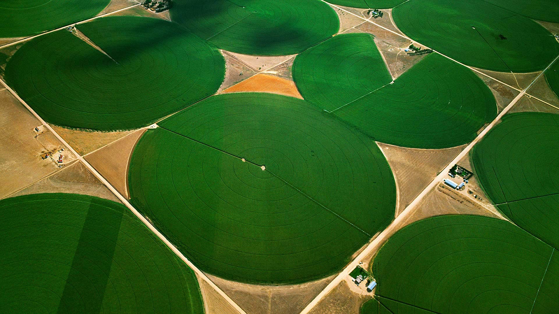 Mobile - Circular Agricultural Fields Colorado , HD Wallpaper & Backgrounds