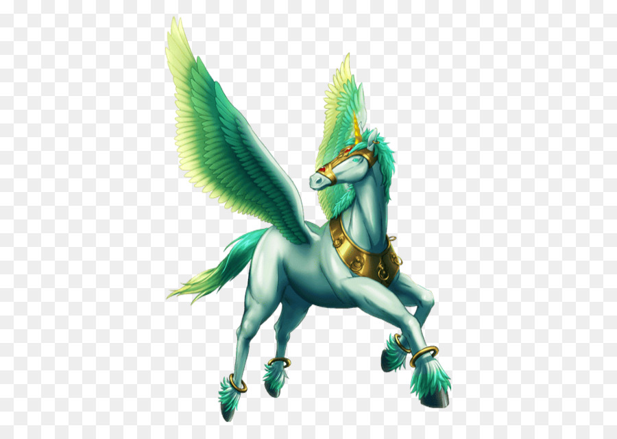 Pegasus, Desktop Wallpaper, Flight, Green, Fictional - Illustration , HD Wallpaper & Backgrounds