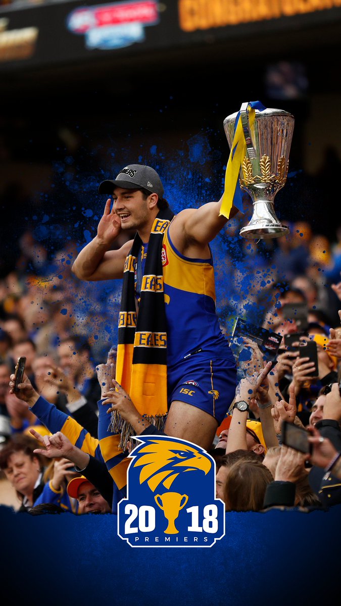 West Coast Eaglesverified Account - 2018 Afl Grand Final West Coast Eagles , HD Wallpaper & Backgrounds