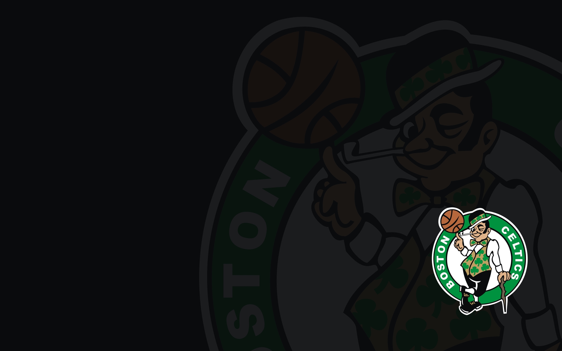 Celtics Wallpaper - Boston Celtics Background Hd , HD Wallpaper & Backgrounds