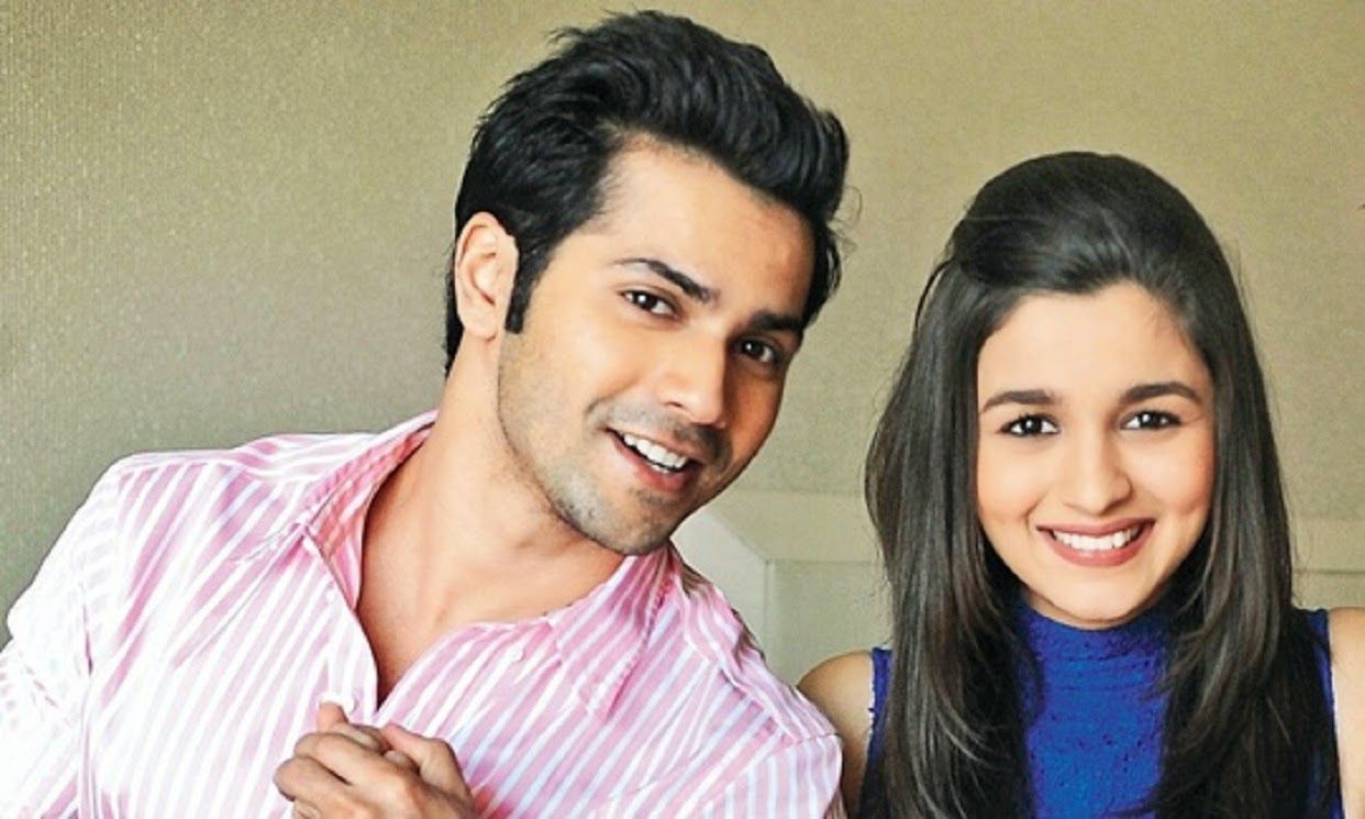 Download Beautiful Couple Varun Dhawan And Alia Bhatt - Varun Dhawan With Alia Bhatt , HD Wallpaper & Backgrounds