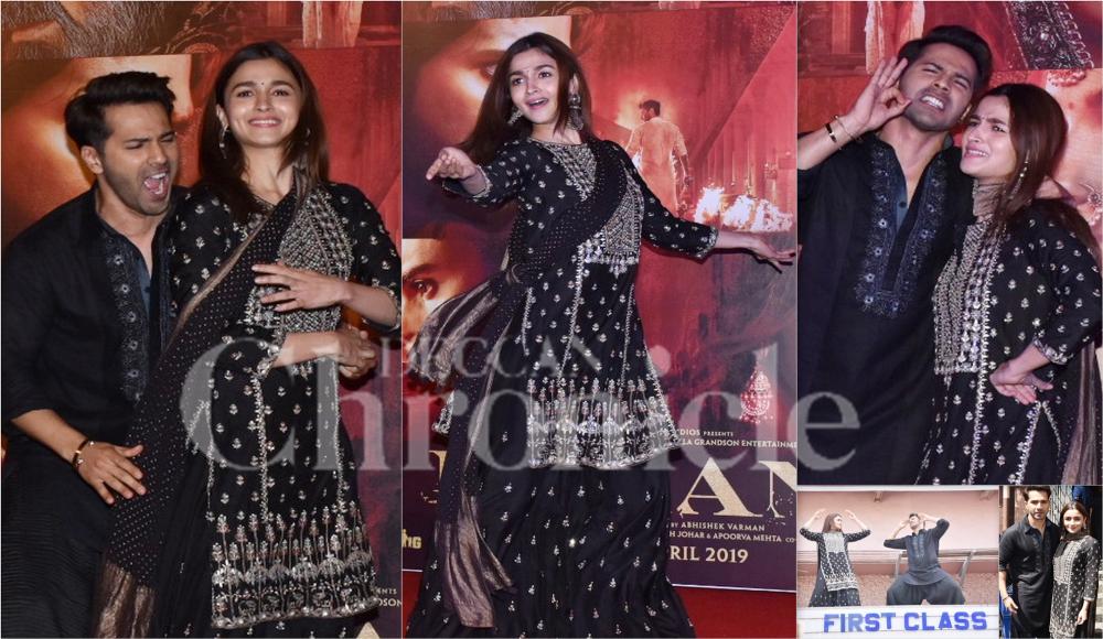 After A Fabulous Dance Jugalbandi In 'ghar More Pardesiya', - Alia Bhatt Kalank Promotion Gaiety Galaxy , HD Wallpaper & Backgrounds