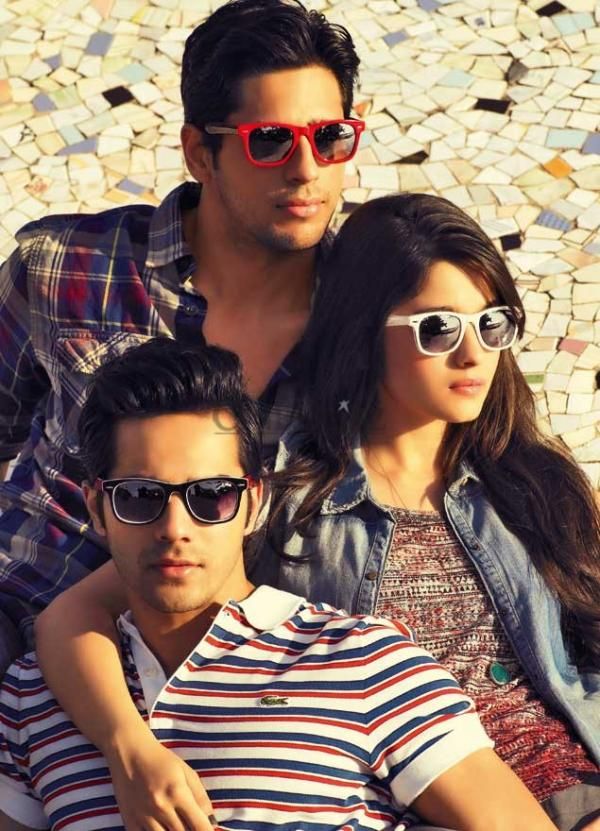 Varun Dhawan, Alia Bhatt And Sidharth Malhotra - Alia Bhatt Sidharth Malhotra Varun Dhawan , HD Wallpaper & Backgrounds