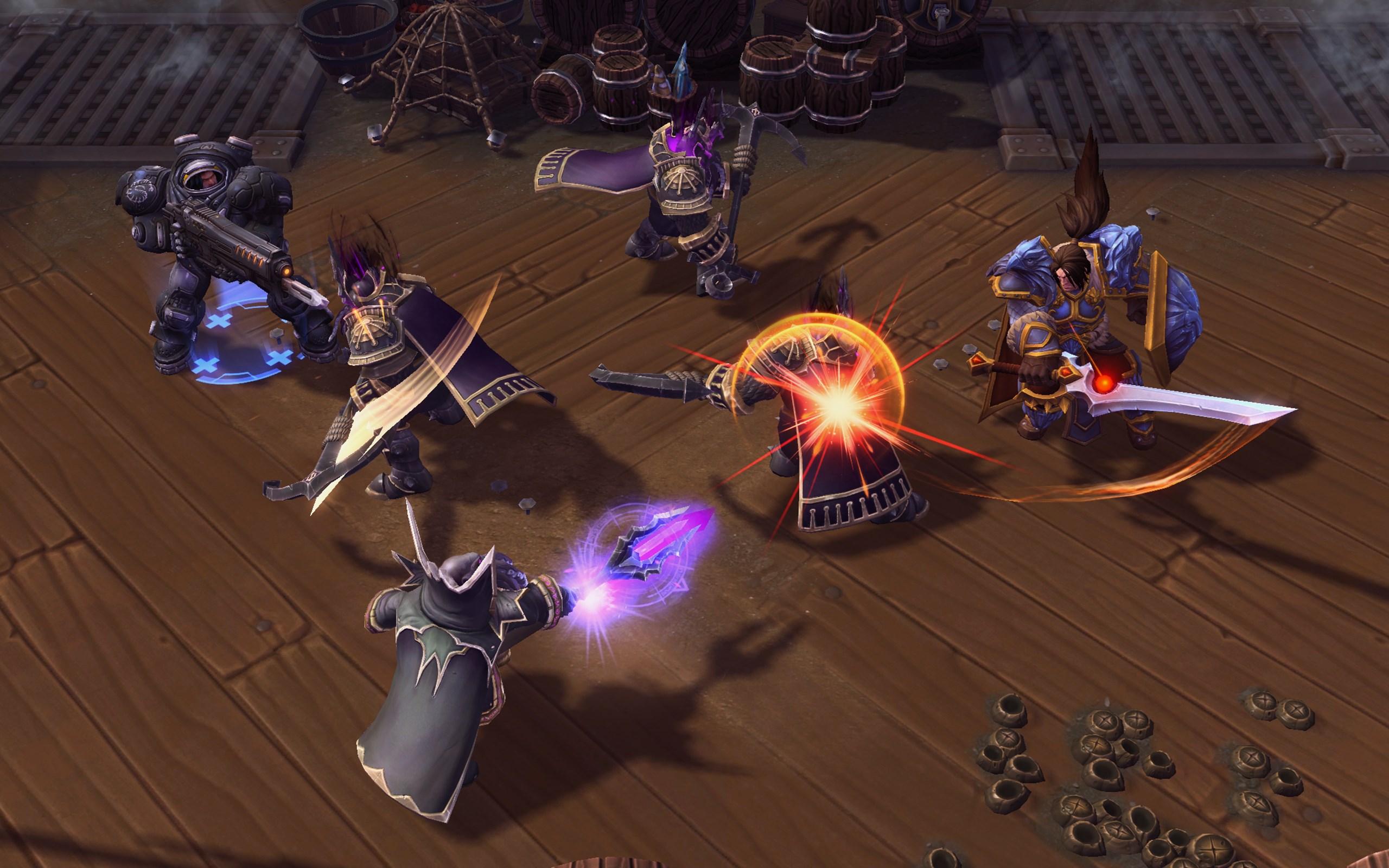 Varian Is A Melee Warrior, Who From The Looks Of Things - Hots Varian , HD Wallpaper & Backgrounds