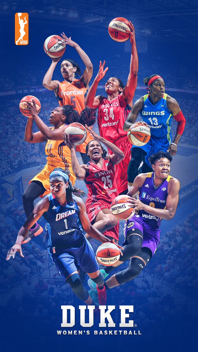Duke Women's Basketballverified Account - Basketball Wallpapers Wnba , HD Wallpaper & Backgrounds