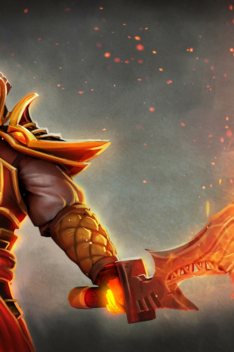 Other Dimensions Of This Wallpaper - Dota 2 Ember Spirit Png , HD Wallpaper & Backgrounds