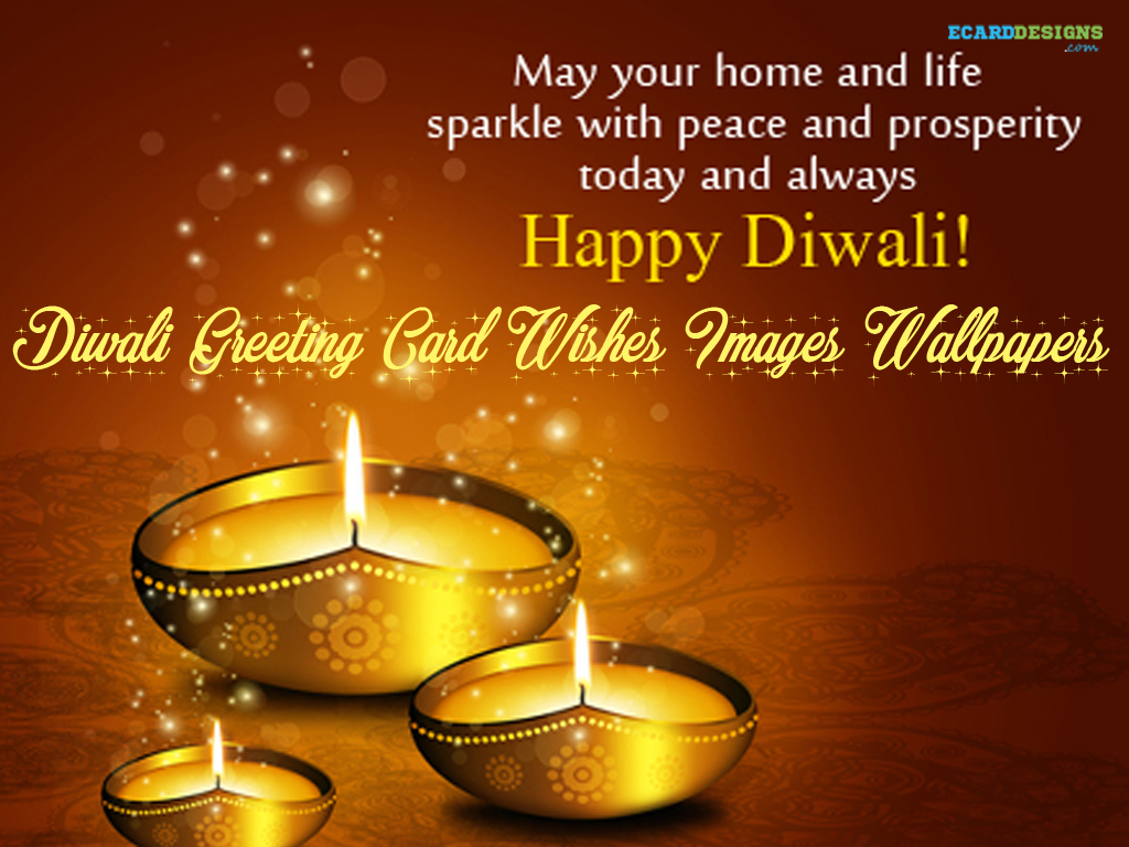 Wishing That Your Life Glows With Happiness, Prosperity - Diwali Greeting Card Wishes , HD Wallpaper & Backgrounds