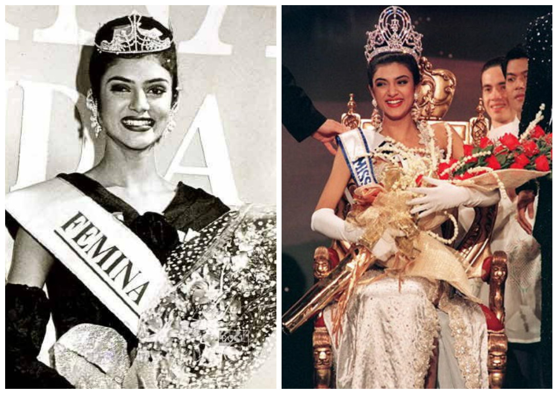 Indian And World Pageant - Miss Universe And Miss World 1994 , HD Wallpaper & Backgrounds