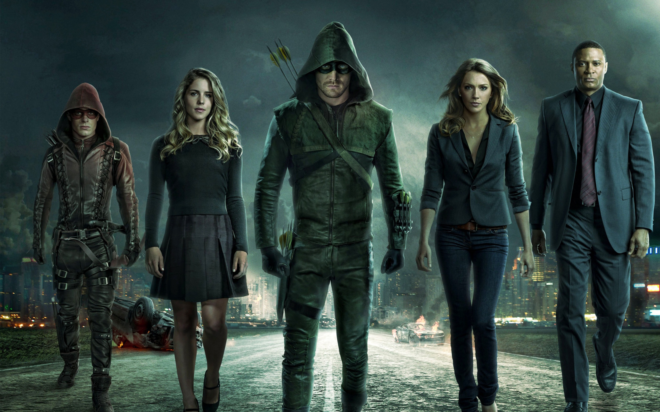 2560 X - Arrow Season 3 , HD Wallpaper & Backgrounds