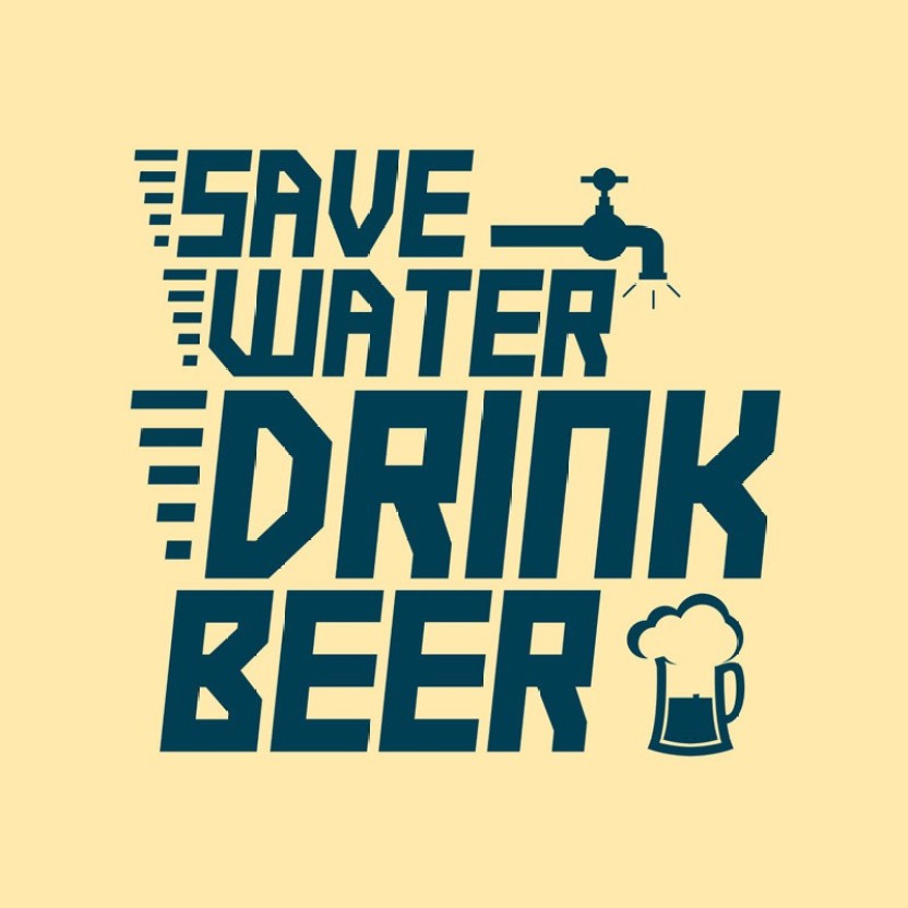 Save Water Drink Beer Paper Print - Save Water Drink Beer Wallpaper Hd , HD Wallpaper & Backgrounds