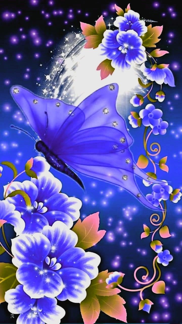 Wallpaperby Artist Unknown - Phone Wallpaper Butterfly , HD Wallpaper & Backgrounds