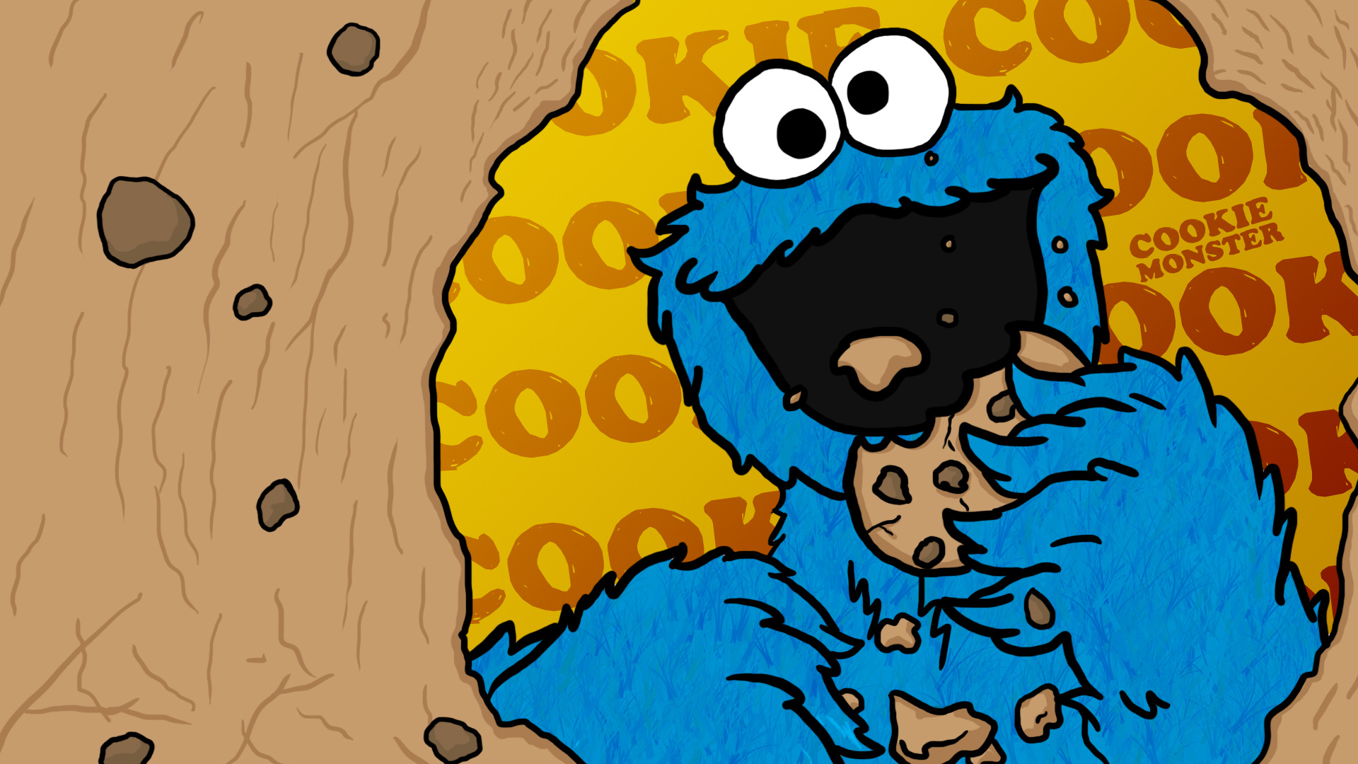 Cookie Monster Wallpaper Hd , HD Wallpaper & Backgrounds