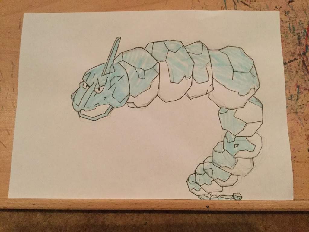 My Crystal Onix And Crystal Steelix Drawings - Sketch , HD Wallpaper & Backgrounds