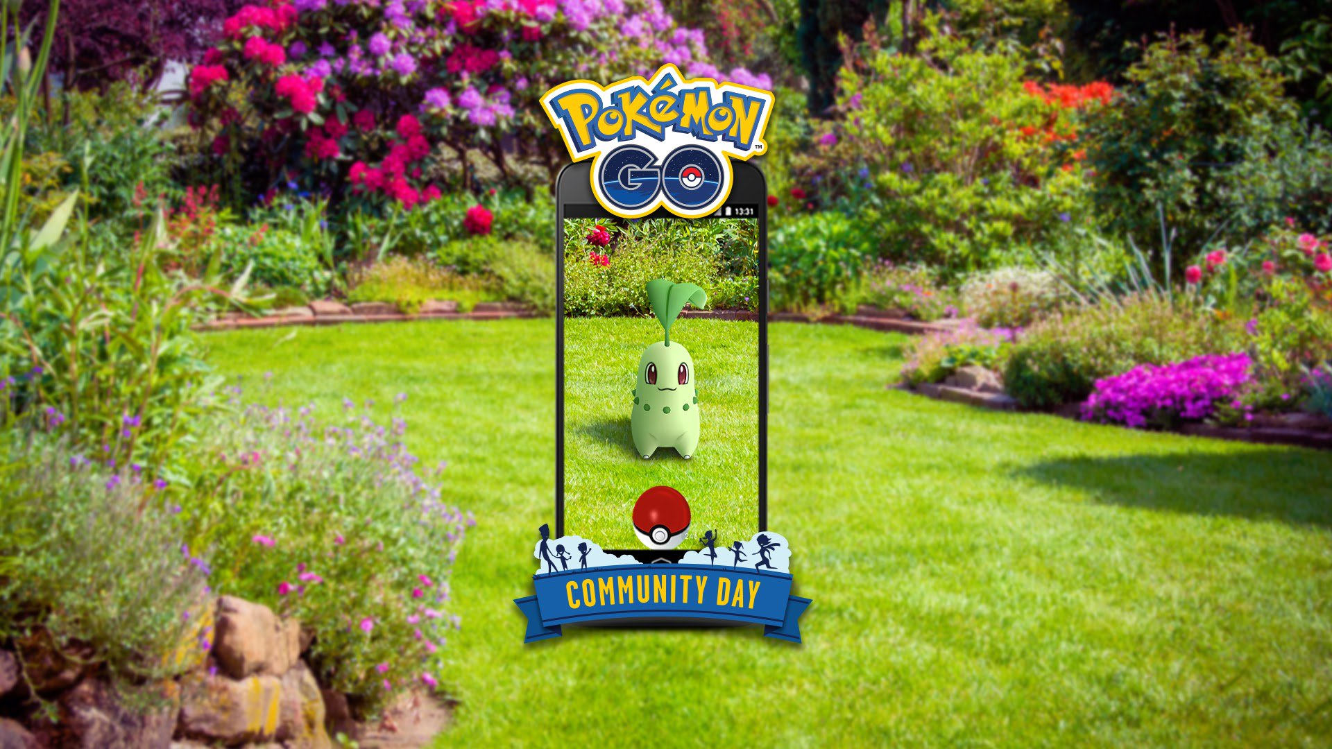 Chikorita Community Day Announced - Pokemon Go Community Day September , HD Wallpaper & Backgrounds