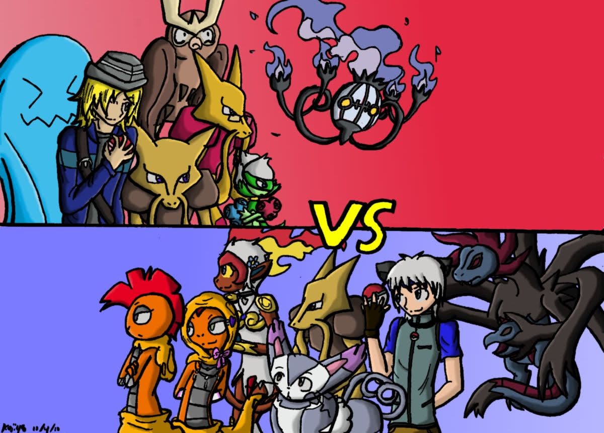 My Pokemon Team Drawing , HD Wallpaper & Backgrounds