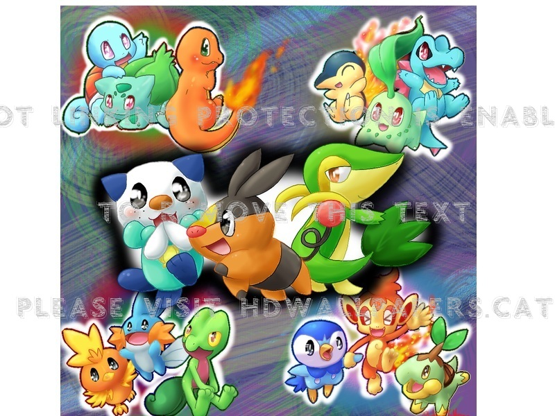 Pokemon Hd Starter , HD Wallpaper & Backgrounds