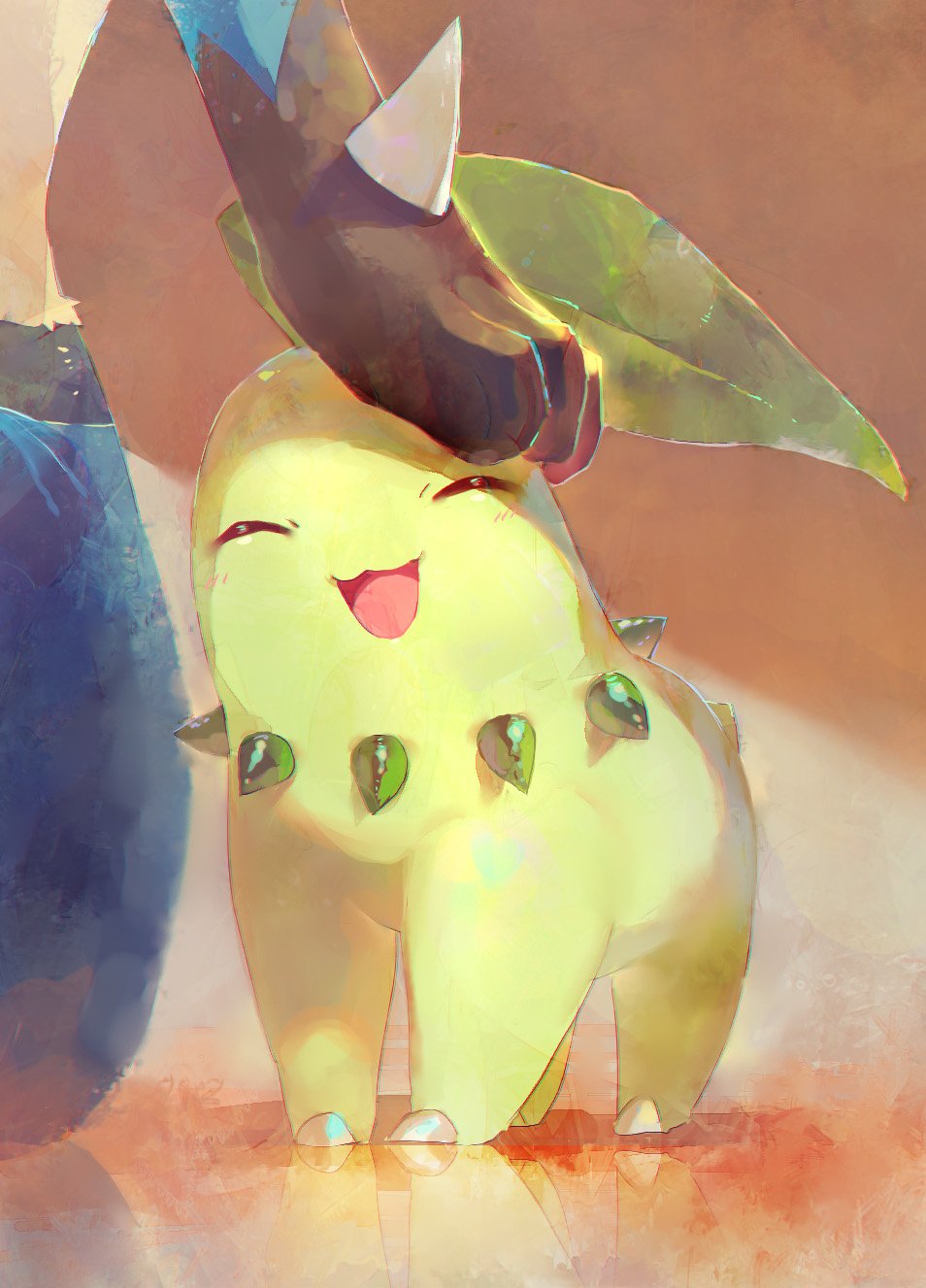 Pikachu Mammal Art Illustration - Lucario And Chikorita , HD Wallpaper & Backgrounds