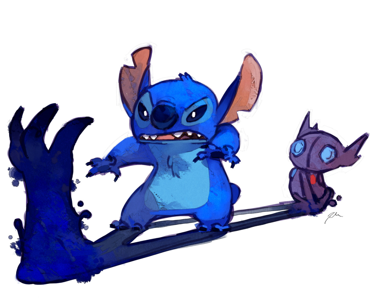 Lilo And Stitch Pokemon Disney Stitch Sableye - Sableye Stitch , HD Wallpaper & Backgrounds