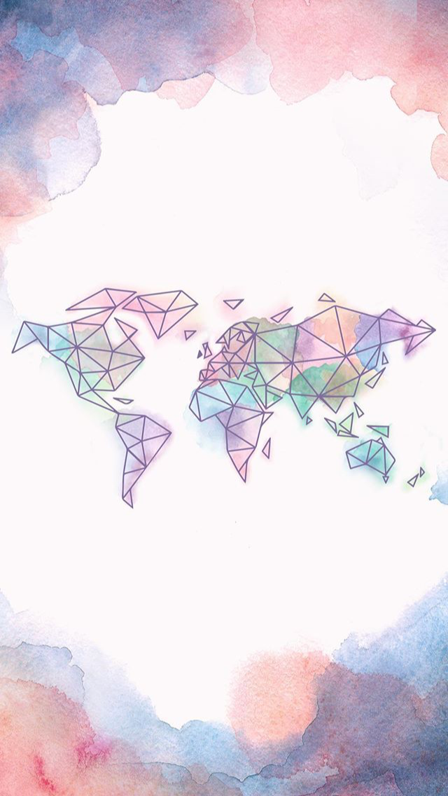 Idk Why But I Find This Cool😁 Map, Diagram, World, - Dibujos Con Fondo De Acuarela , HD Wallpaper & Backgrounds
