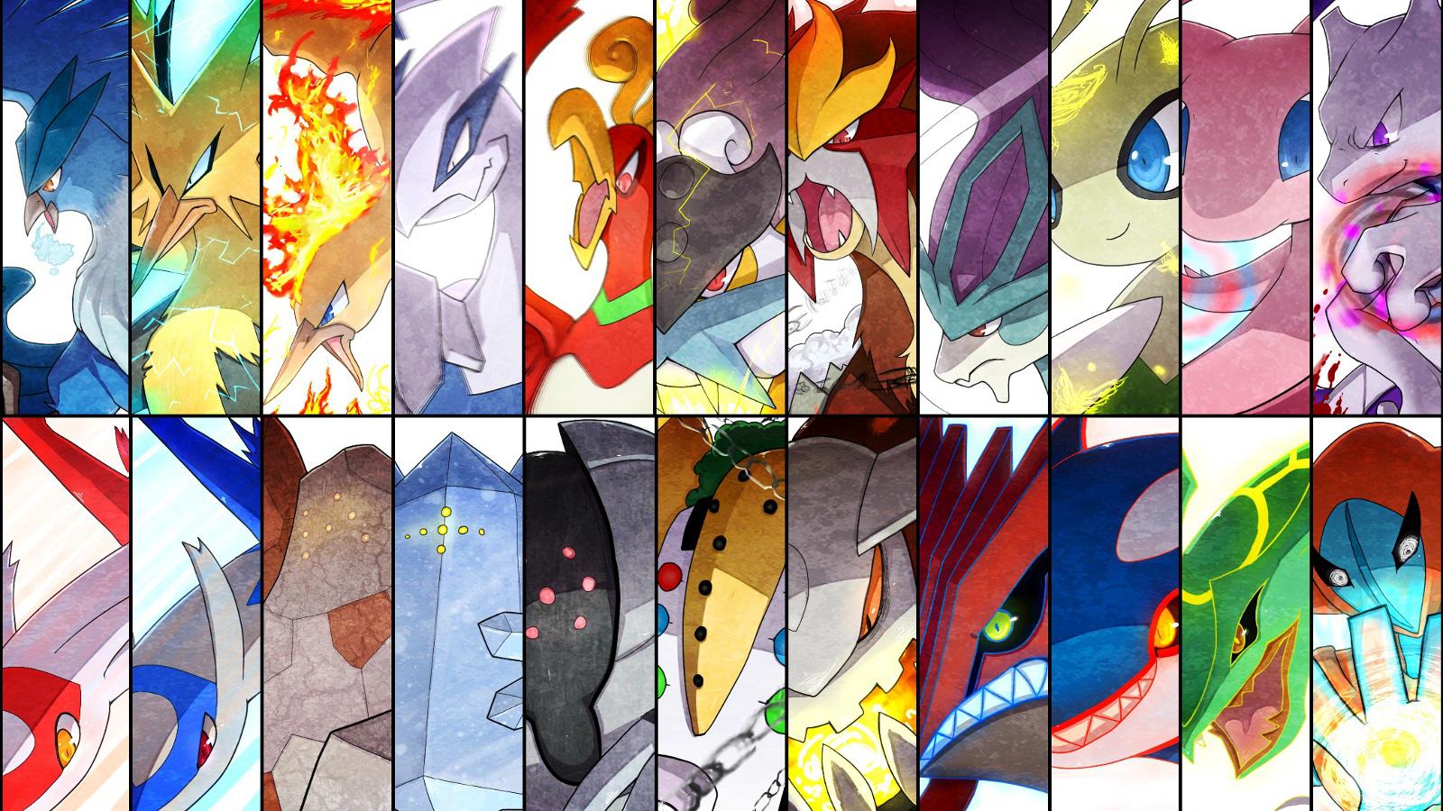 Legendary - Pokemon Deluge All Legendary , HD Wallpaper & Backgrounds