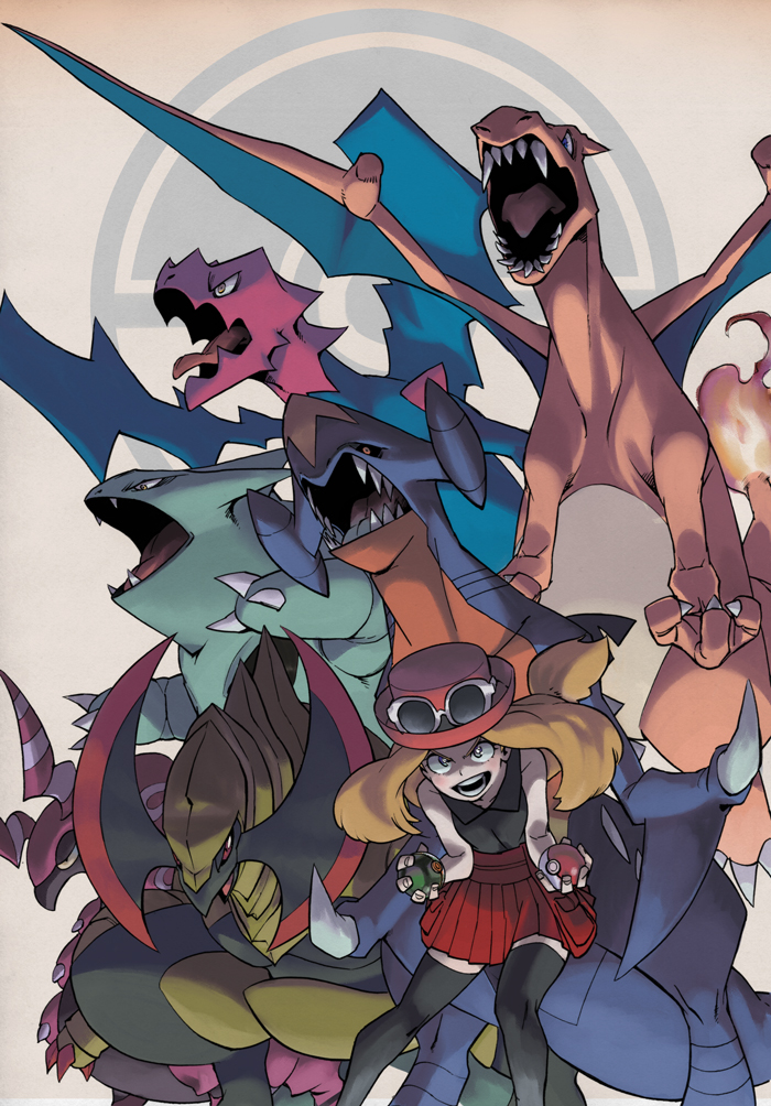 Pokémon X & Y - My Hero Academia Artist Pokemon , HD Wallpaper & Backgrounds