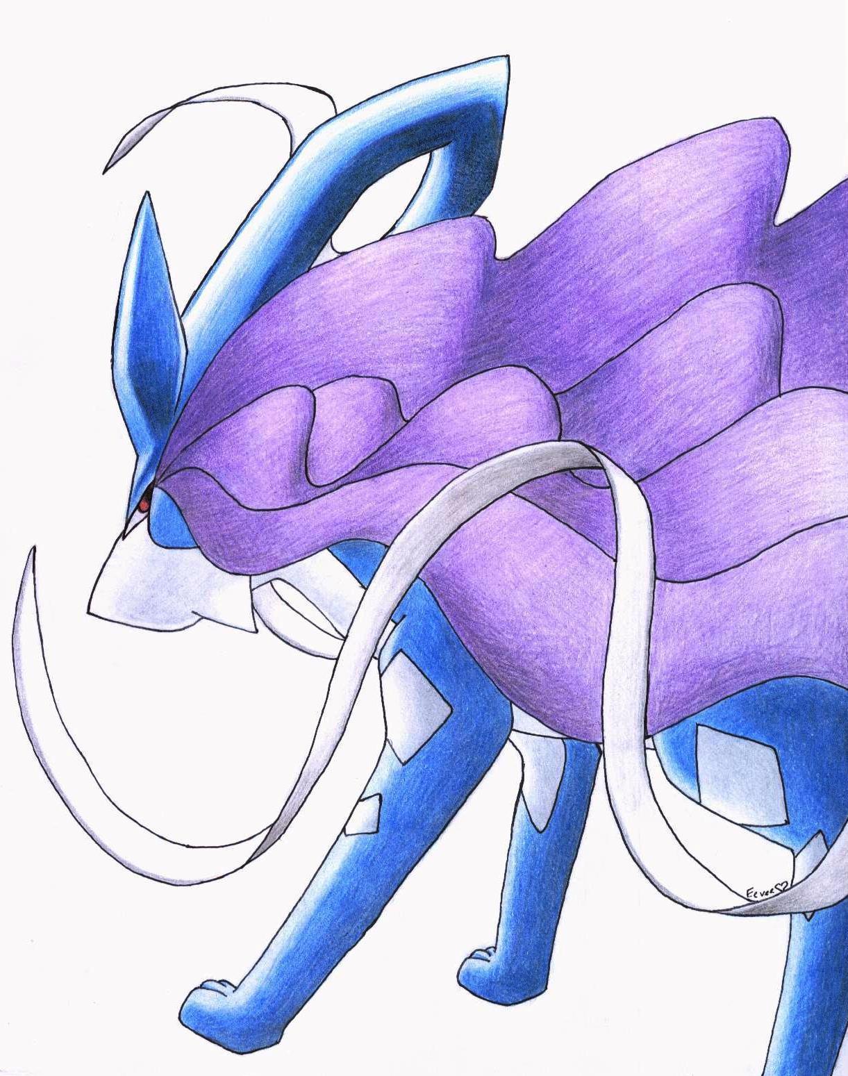 Suicune Images Suicune Hd Wallpaper And Background - Cartoon , HD Wallpaper & Backgrounds