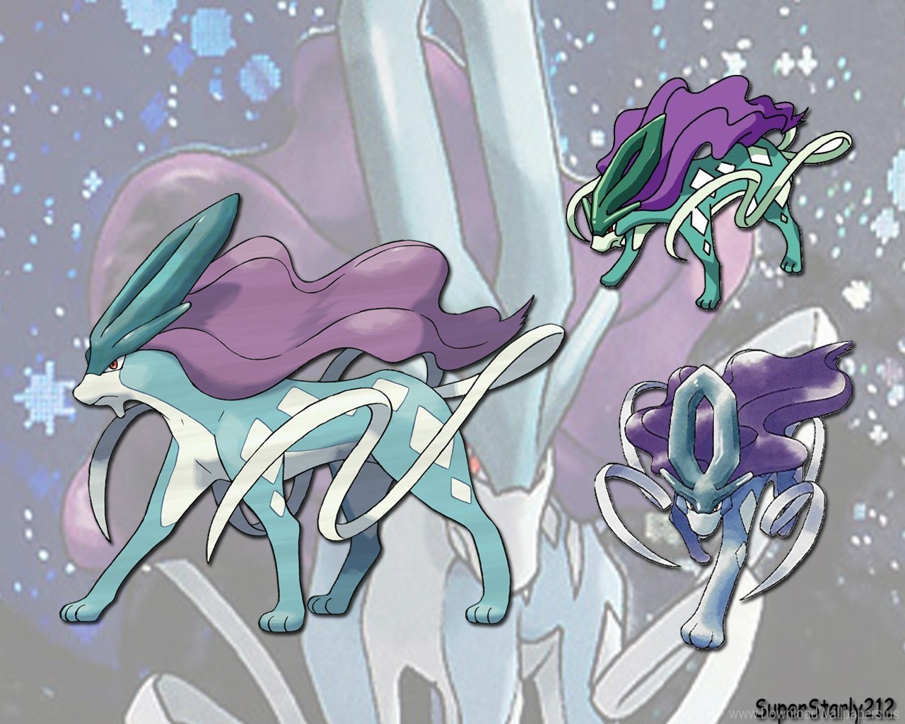 Pokemon Suicune , HD Wallpaper & Backgrounds