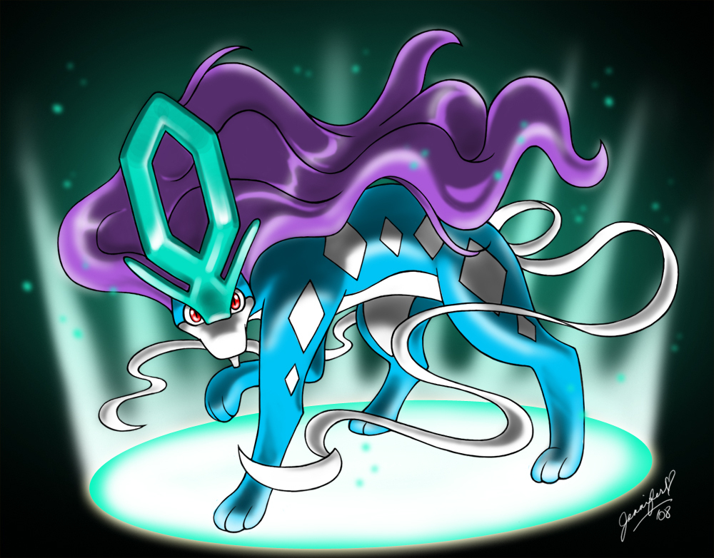 Suicune - Legendary Suicune Pokemon Card , HD Wallpaper & Backgrounds
