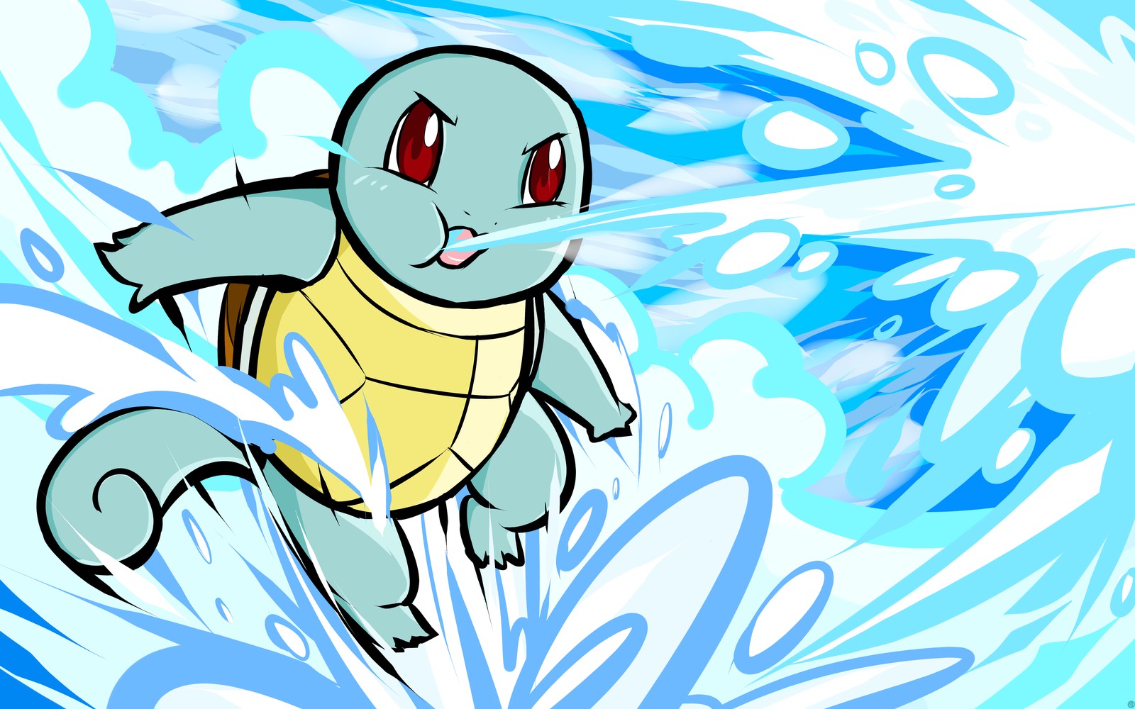 Pokmon Squirtle Wallpaper And Background - Pokemon Squirtle , HD Wallpaper & Backgrounds