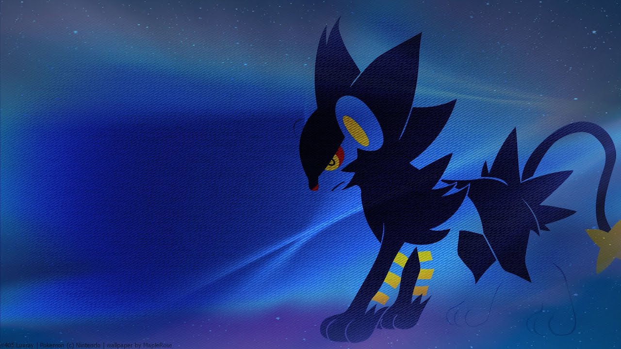 Let's Sprite - Luxray Wallpaper Desktop , HD Wallpaper & Backgrounds