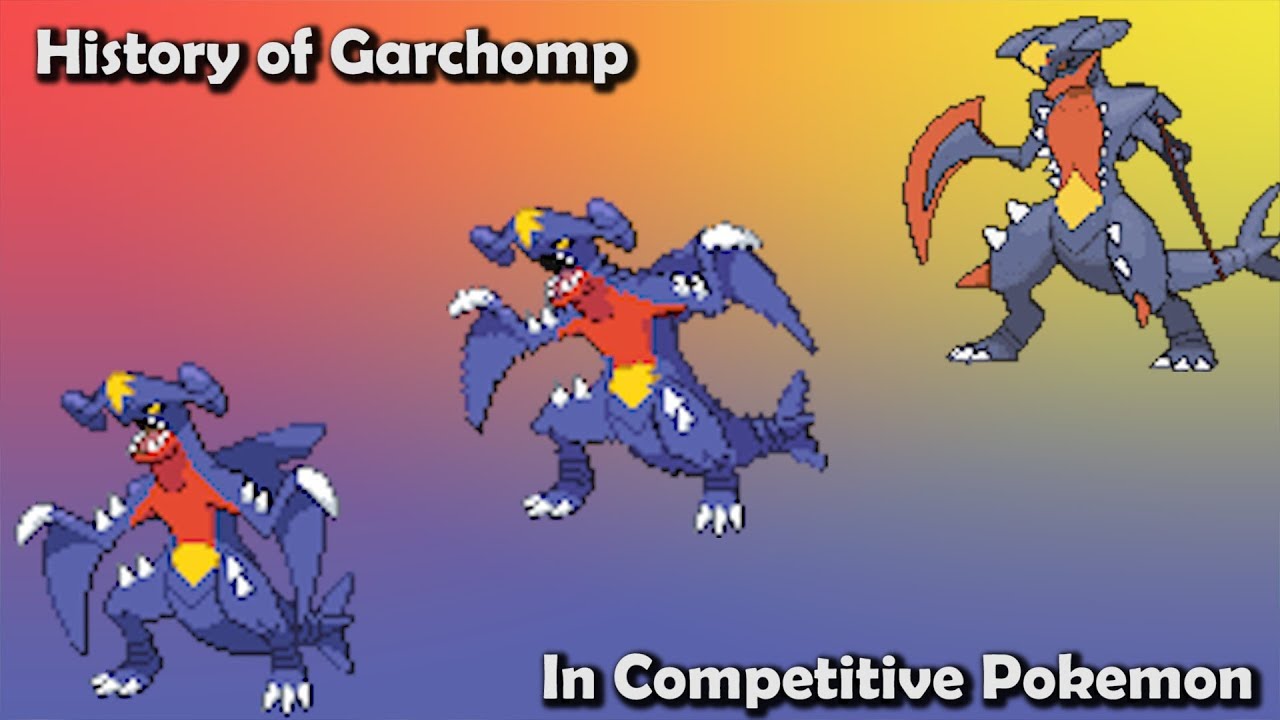 History Of Garchomp In Competitive Pokemon - Pokemon Lugia , HD Wallpaper & Backgrounds