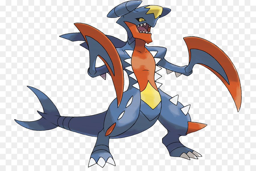 Garchomp, Evolution, Pokémon X And Y, Dragon, Mythical - Pokemon Shiny Mega Garchomp , HD Wallpaper & Backgrounds