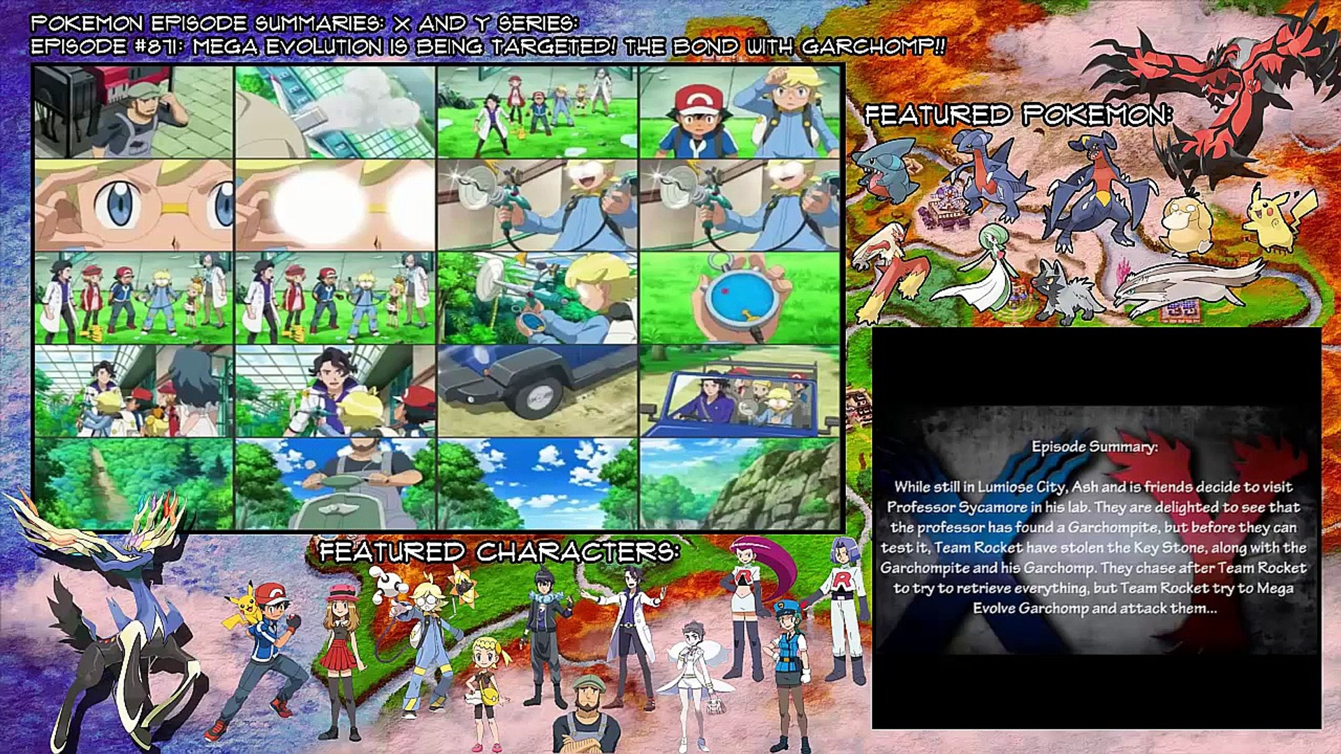 {pokemon X And Y} Episode - Pokemon Xy A Festival Trade , HD Wallpaper & Backgrounds