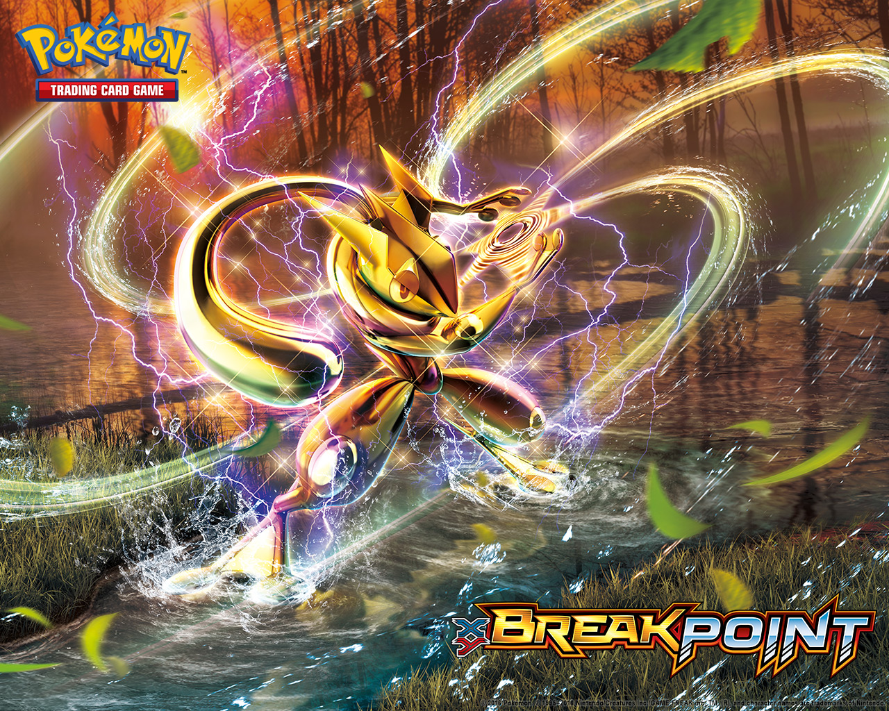 Pokemon Card Wallpapers - Pokemon Cards Greninja Break , HD Wallpaper & Backgrounds