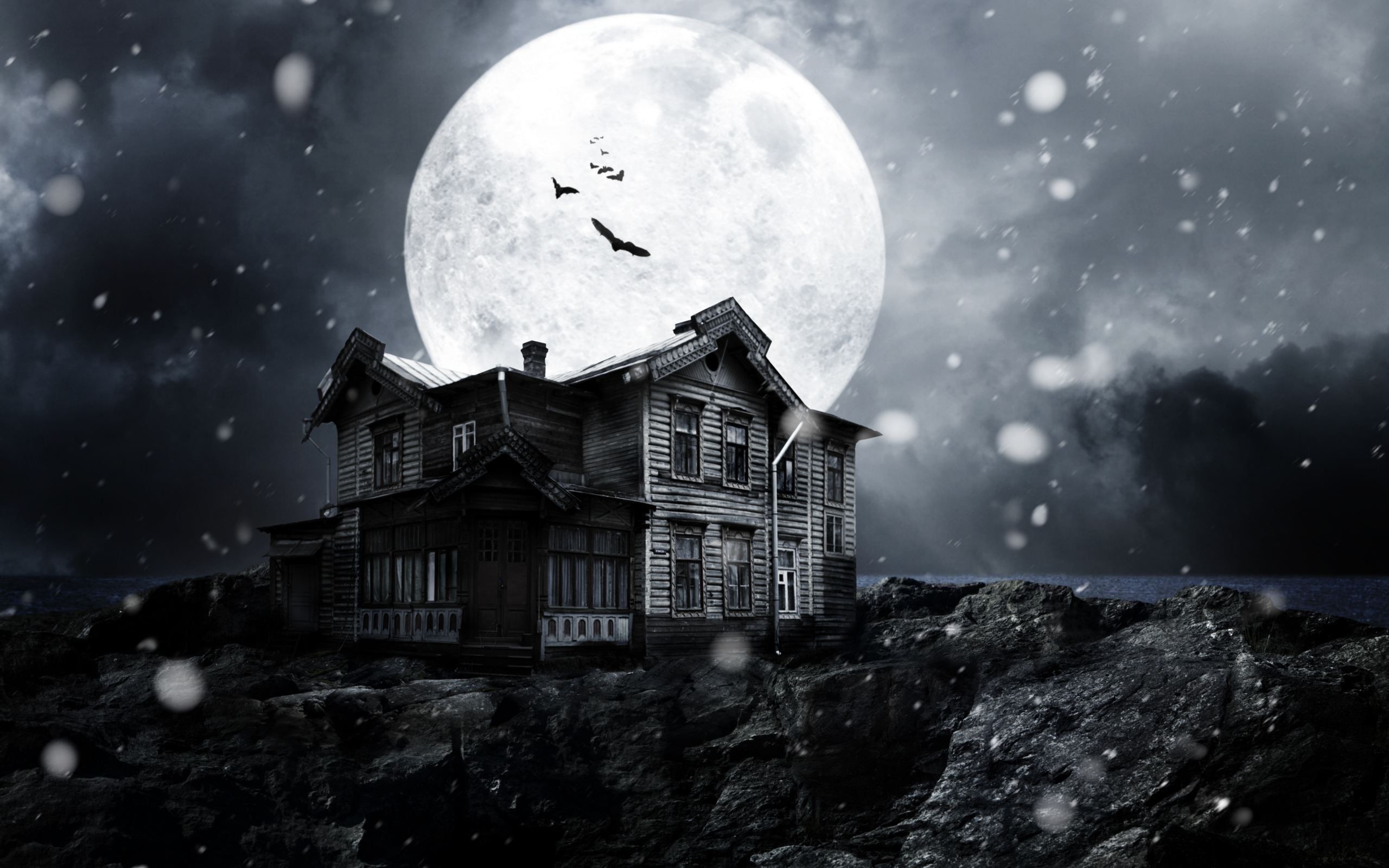 - - Haunted House 4k , HD Wallpaper & Backgrounds