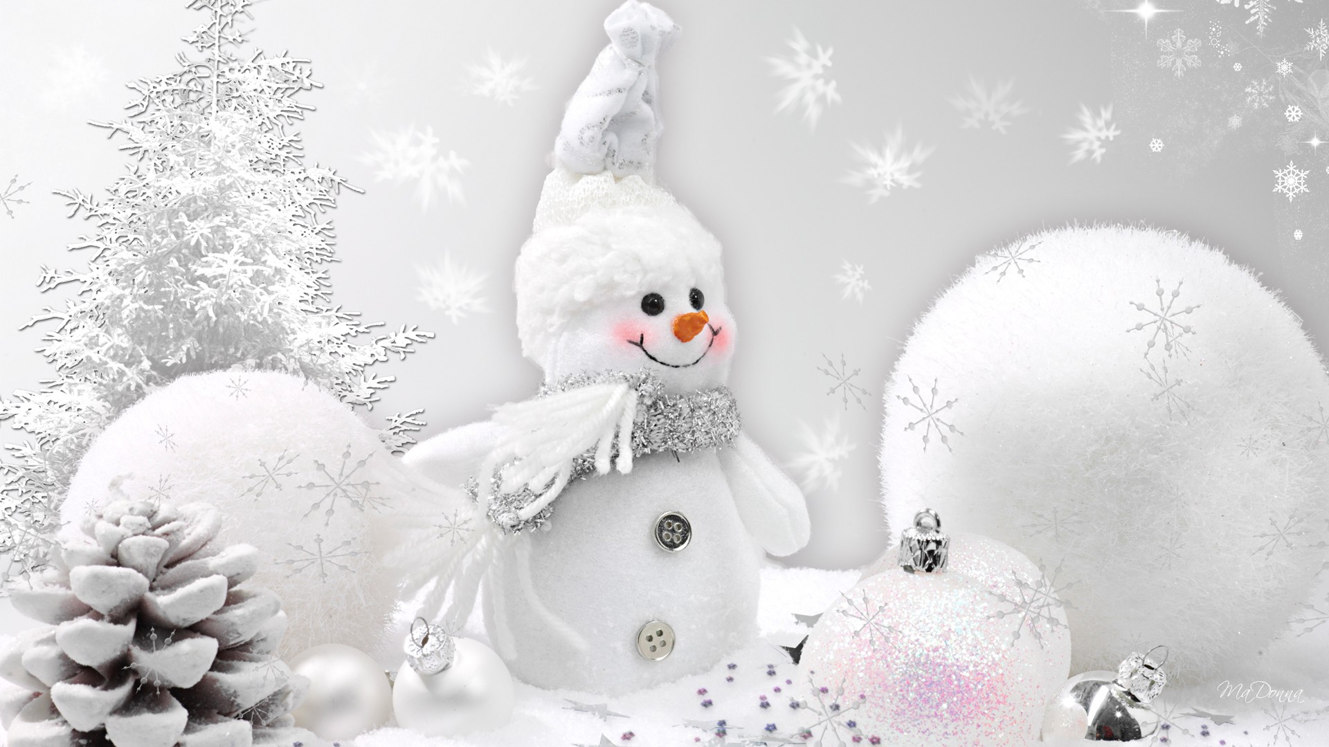 Christmas Winter Wallpaper Pictures - White Christmas Background , HD Wallpaper & Backgrounds