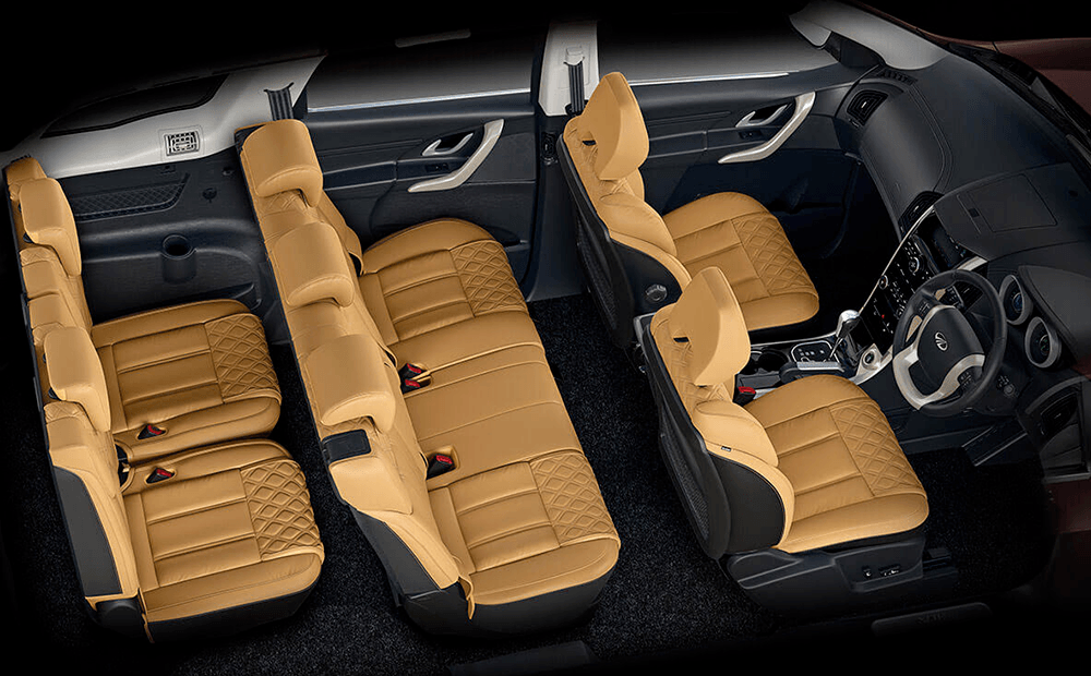 Premium Ten And Black Interiors - Xuv 500 W11 Interior , HD Wallpaper & Backgrounds