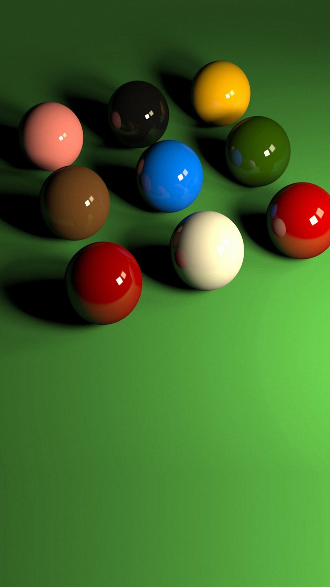 3d Color Snooker Balls Iphone 6 Wallpapers Hd - Iphone 7 Wallpaper Glass Hd , HD Wallpaper & Backgrounds