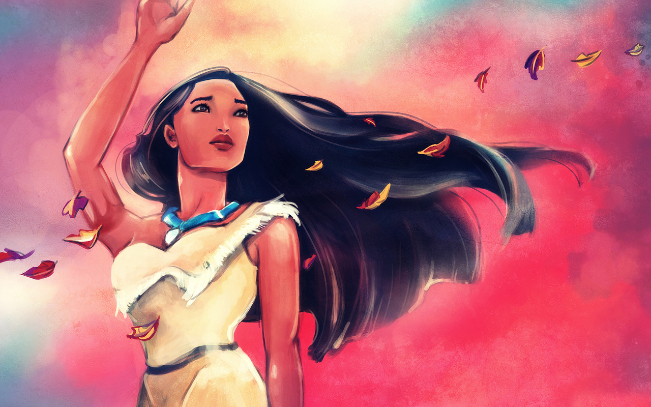 Pocahontas Wallpaper - Disney Pocahontas Fan Art , HD Wallpaper & Backgrounds