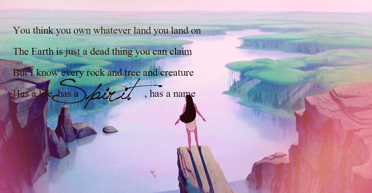 Pocahontas-quotes 91105 , HD Wallpaper & Backgrounds