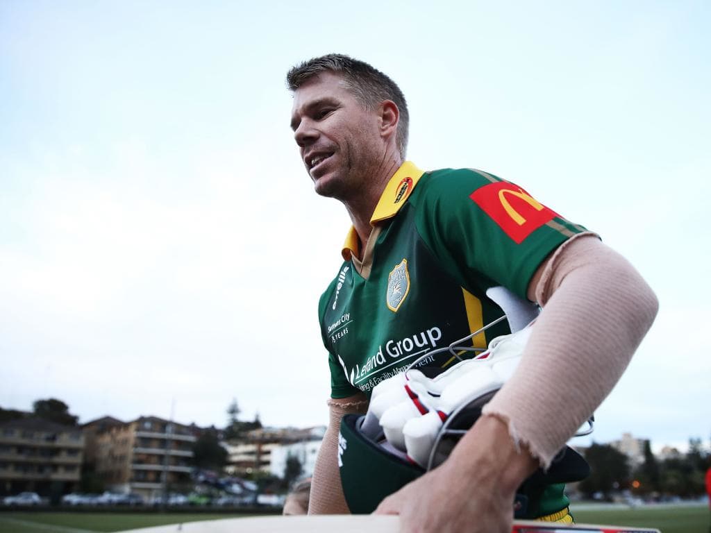 Dave Warner Came Back To Grade Cricket With A Stylish - David Warner , HD Wallpaper & Backgrounds