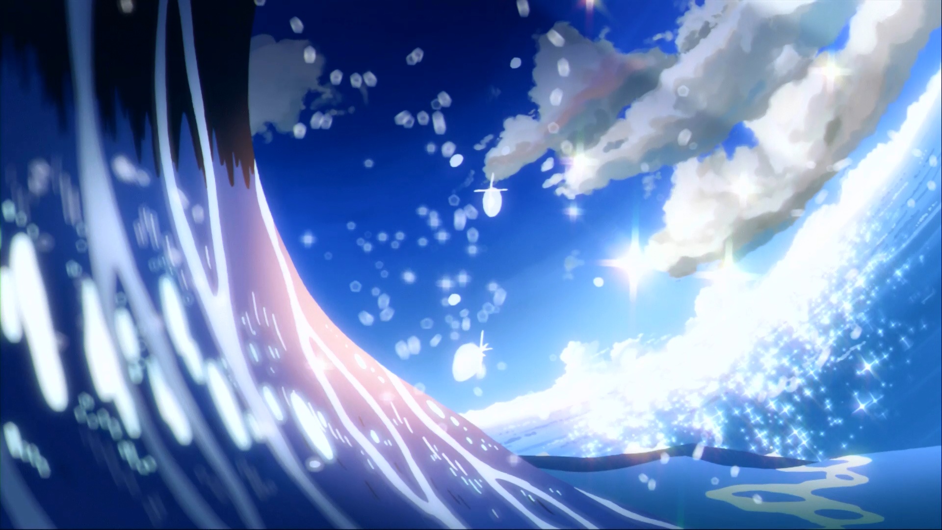 Summer Anime Scenery Hd Wallpaper - 5 Cm Per Second , HD Wallpaper & Backgrounds