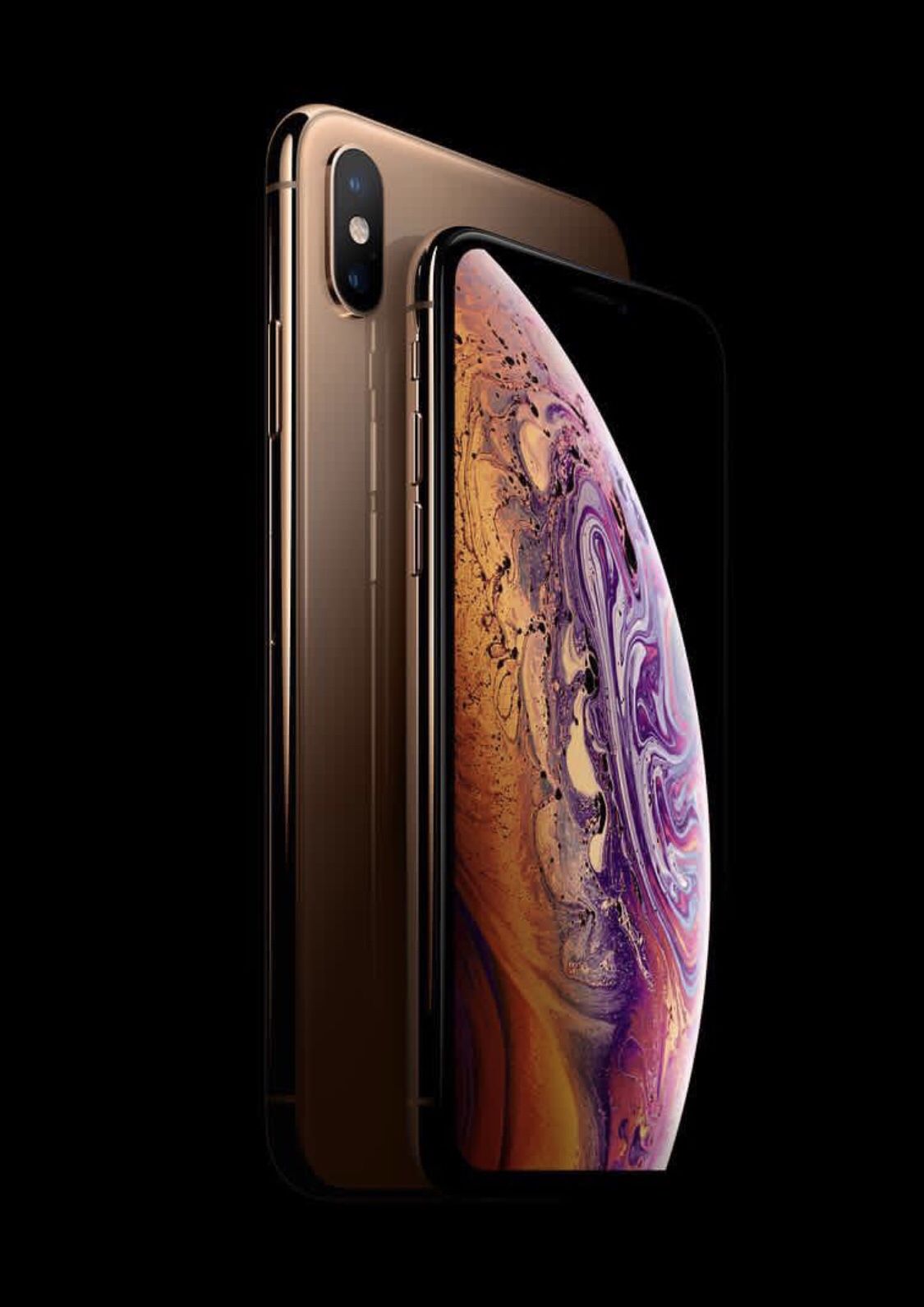 #iphone #xs #iphonexs #apple #2018 #wallpaper - Iphone Xs Max Gold , HD Wallpaper & Backgrounds